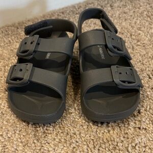 Navy Blue Kids Sandals with Adjustable Straps